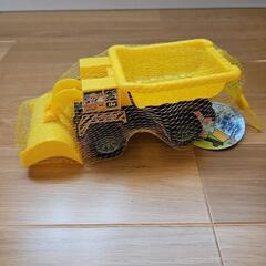 新品未使用 はたらく車 お砂場 バケットトラック 砂遊びセット