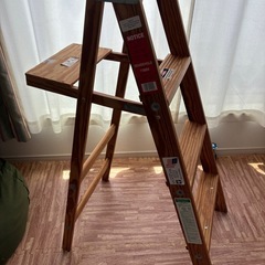 アメリカ製　ミシガンラダー LADDER 木製脚立 M 4フィート 廃盤の画像