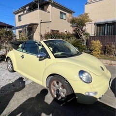 【希少】フォルクスワーゲン　ニュービートル　カブリオレ　