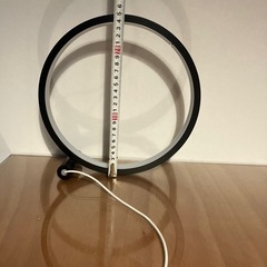 【美品】円形タッチセンサーLEDライト 明るさ３段階　照明の画像