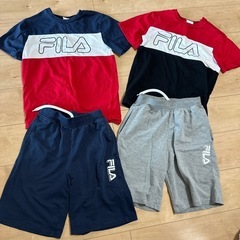 140cmぐらい　FILA上下セット