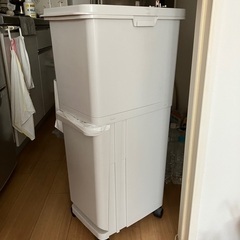 2段式ゴミ箱