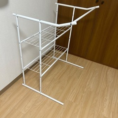 ニトリ　押入れ収納　ハンガーシェルフ　スチールラックの画像