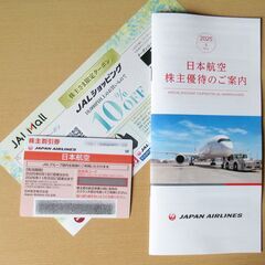 JAL 日本航空 株主割引券１枚 
