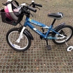 子供自転車　16インチ　プル一