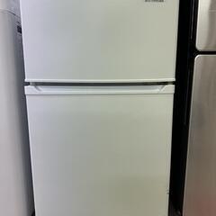 アイリスオーヤマ　ノンフロン冷凍冷蔵庫　IRSD-9B-W　90L　2020年製