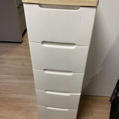 無料　0円　差し上げます　アイリスオーヤマ チェスト 6段 届い...