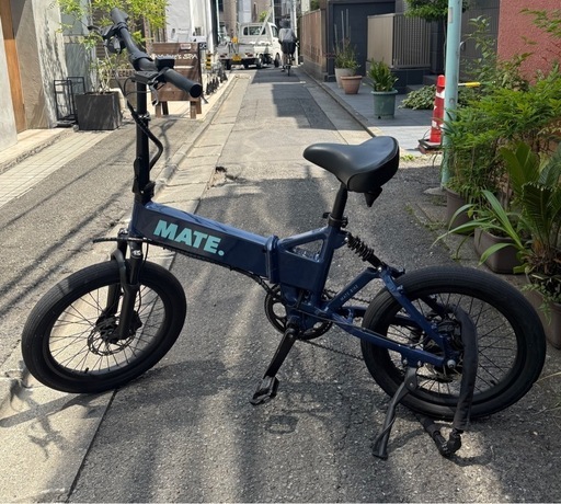 送料込mate fusion MATE 折りたたみ式電動アシスト自転車