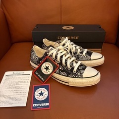 新品　コンバース　ペイズリー　オールスター　26.5cm