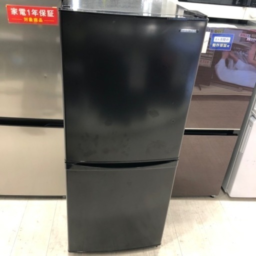 安心の6ヶ月間保証付き!! 2ドア冷蔵庫　IRIS OHYAMA 2021年製　142L 【トレファク堺福田店】