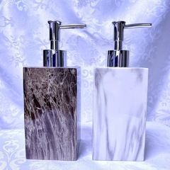 【未使用】ソープディスペンサー•マーブル茶の画像
