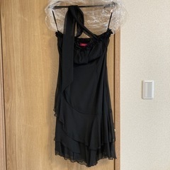 【美品】ブラックフォーマルドレス　結婚式