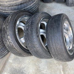 深リム バリ溝　165/55R14  14×5.0J 　2本のみ＋リム曲がり1本の画像