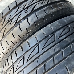深リム バリ溝　165/55R14  14×5.0J 　2本のみ＋リム曲がり1本の画像