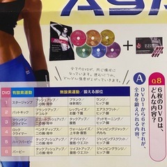 【受渡者決定】AYAトレ トレーニングDVD 6枚組セット ボディメイク フィットネス　ダイエットDVDの画像
