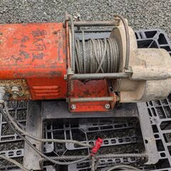 鹿児島発　東京ジャイロ ウインチ 　１００Vの画像