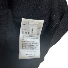 【GLACIER】ブラック ノースリーブ トップス Mの画像