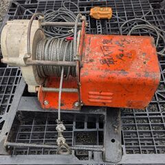 鹿児島発　東京ジャイロ ウインチ 　１００Vの画像