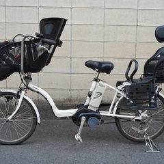電動自転車 パナソニック ギュット 中古 子供乗せ アシスト 051301