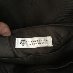 KD175K) アフタヌーンティー/AFTERNOON TEA WARDROBE 2WAYバッグ リュックサック/トートバッグ グレー系 中古品の画像