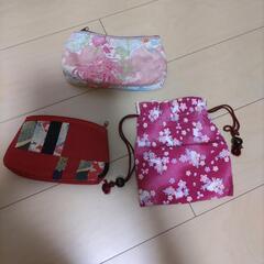 小物入れ　ティッシュケース　ポーチの画像