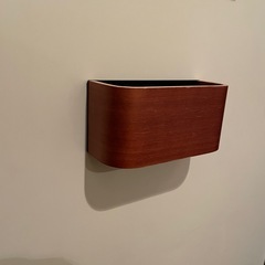 山崎実業 マルチマグネットスタンド rinリン ブラウン 傘立て 木製の画像