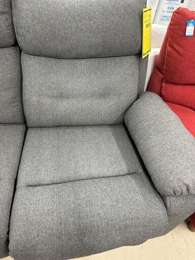 ジモティ来店特価!! 3人掛けソファー グレー J-10254