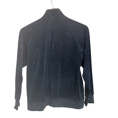 【TEAMGODDESS  】ベルベット ジップアップジャケット ネイビーの画像