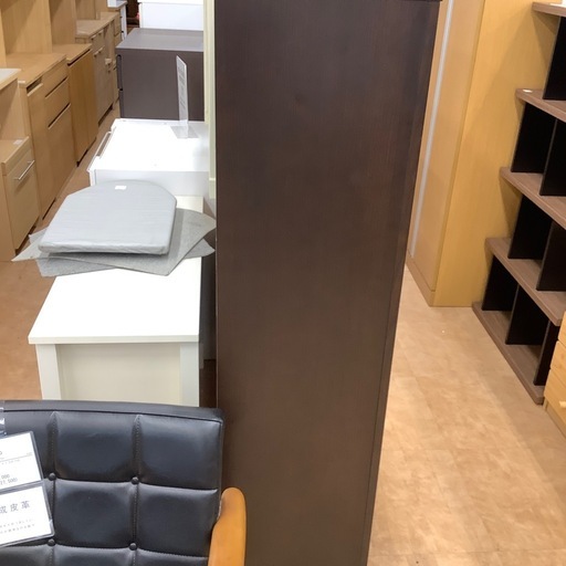 キャビネット　karimoku 一枚扉　ダークブラウン　税込11000円入荷致しました！