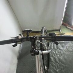 E311★32800円★整備済み クロスバイク中古自転車 【ルイガノ　シャッセ　シルバー　42㎝】の画像