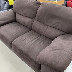 【ジモティ来店特価!!】2人掛けソファー　ニトリ　ブラウン　J-...