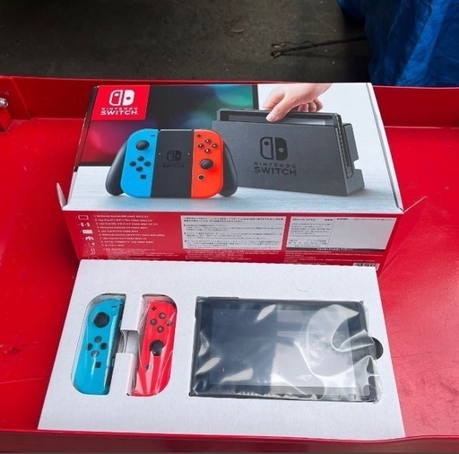 新品未開封】Nintendo Switch Joy-Con （L）ネオンブルー/（R