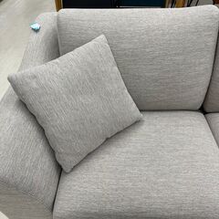 【ジモティ来店特価!!】ソファー　2人用　ブラウン　J-2505111の画像