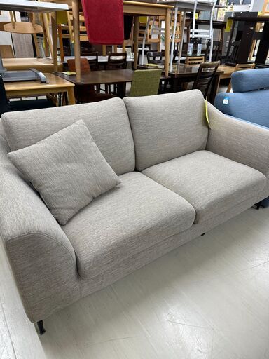 【ジモティ来店特価!!】ソファー　2人用　ブラウン　J-2505111