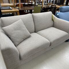 【ジモティ来店特価!!】ソファー　2人用　ブラウン　J-2505111