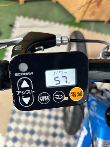 No.497 パナソニックハリヤ BE-ELH42整備済み26インチ外装7段変速電動アシストマウンテンバイク