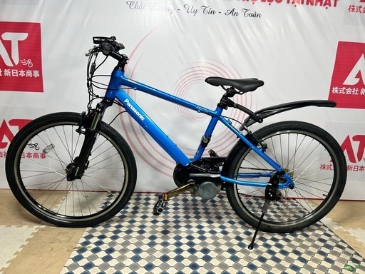 No.497 パナソニックハリヤ BE-ELH42整備済み26インチ外装7段変速電動アシストマウンテンバイク
