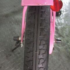 E317★9000円★整備済み 中古子供自転車 【アサヒ　ピンク　18インチ 】の画像