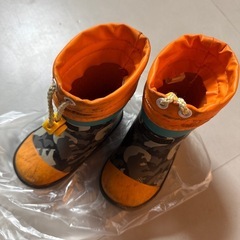差し上げます　キッズ長靴14.0cm