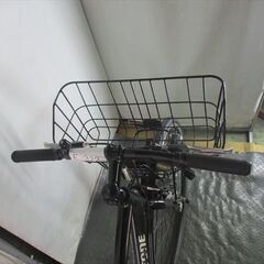 E322★　24800円★整備済み クロスバイク中古自転車 【ブリヂストン　TB1　黒　27インチ　48㎝】の画像
