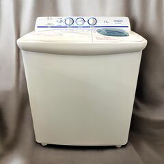 25C229_ジC【美品】HITACHI 日立 5.5kg2槽式...