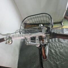 E324★12800円★　折りたたみ中古自転車【20インチ　黒　 】の画像
