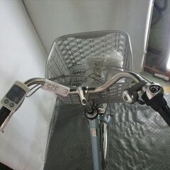 E325★整備済み　中古電動自転車★【Panasonic　VIVITX　26インチ　水色　8.9Ah】の画像