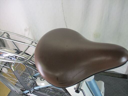 E325★整備済み　中古電動自転車★【Panasonic　VIVITX　26インチ　水色　8.9Ah】