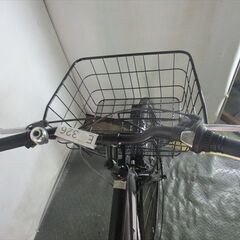E326★限定特価★ 中古自転車 【　27インチ　軽快車　黒　6段　LEDオートライト 】の画像