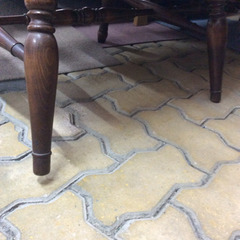 ★ 木製ベンチ キツツキマーク　飛騨産業の画像