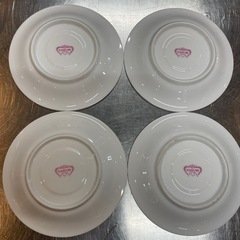 【引き取り限定】中古品　NARUMI ソーサー　2柄　4枚の画像