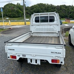 【値下げ】走行8.2万キロ車検有りMAZDAスクラムトラック4WD(SUZUKIキャリー)の画像