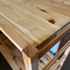 【武蔵小山店】 無印　無印良品　MUJI オープンシェルフ　シェルフ　棚　ラック　ユニットシェルフ　パイン材　パイン　無垢材　木製　カントリー　ナチュラルの画像