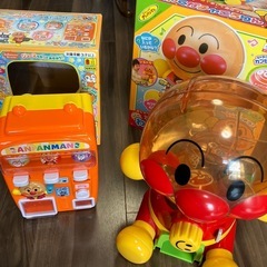 アンパンマン　わくわくガチャころりん　自動販売機